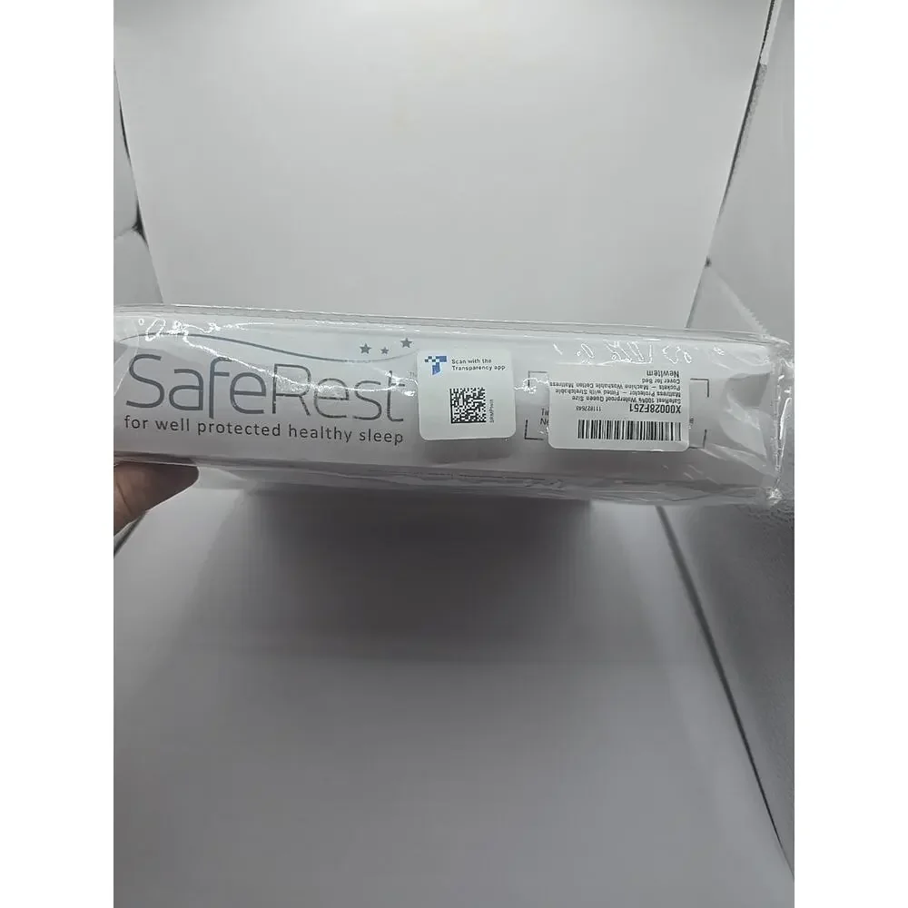 SafeRest Twin Size Premium Hypoallergenic Waterproof Mattress Protector